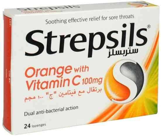 استريبسلز (Strepsils) أقراص استحلاب