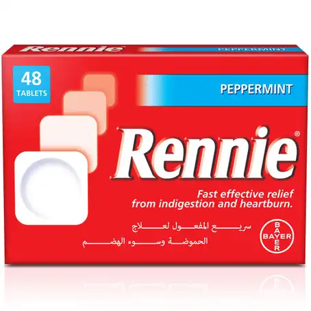 ريني (Rennie) أقراص للمضغ